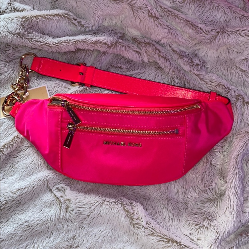 HOT PINK MK FANNY PACK